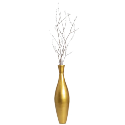 Minima Floor Vase (Gold)